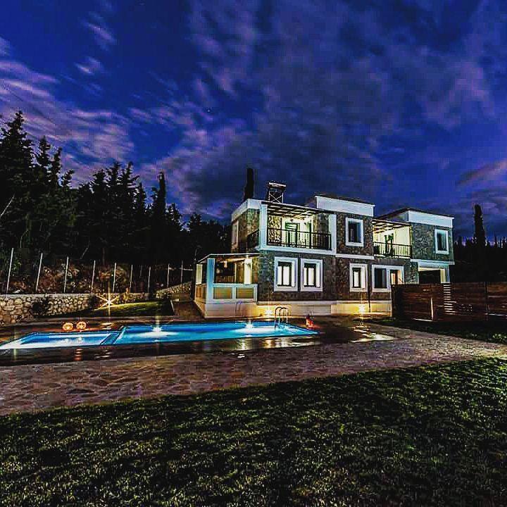 Villa Vera Áyios Nikítas Kamer foto