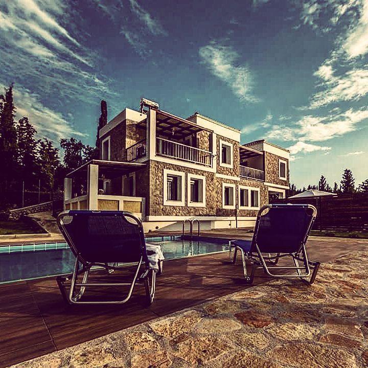Villa Vera Áyios Nikítas Kamer foto
